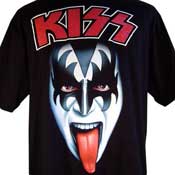 Kiss Gene Simmons Demon T-Shirt Black